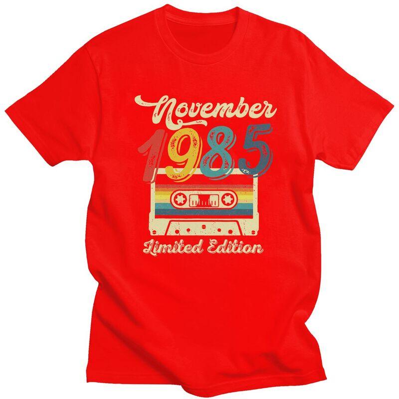 Custom Retro November 1985 Cassette Birthday Gift T Shirt for Men Tshirt Casual Tee Short Sleeve Tshirt Loose Fit Clothing S
Custom Retro November 1985 Cassette Birthday Gift T Shirt for Men Tshirt Casual Tee Short Sleeve Tshirt Loose Fit Clothing S
