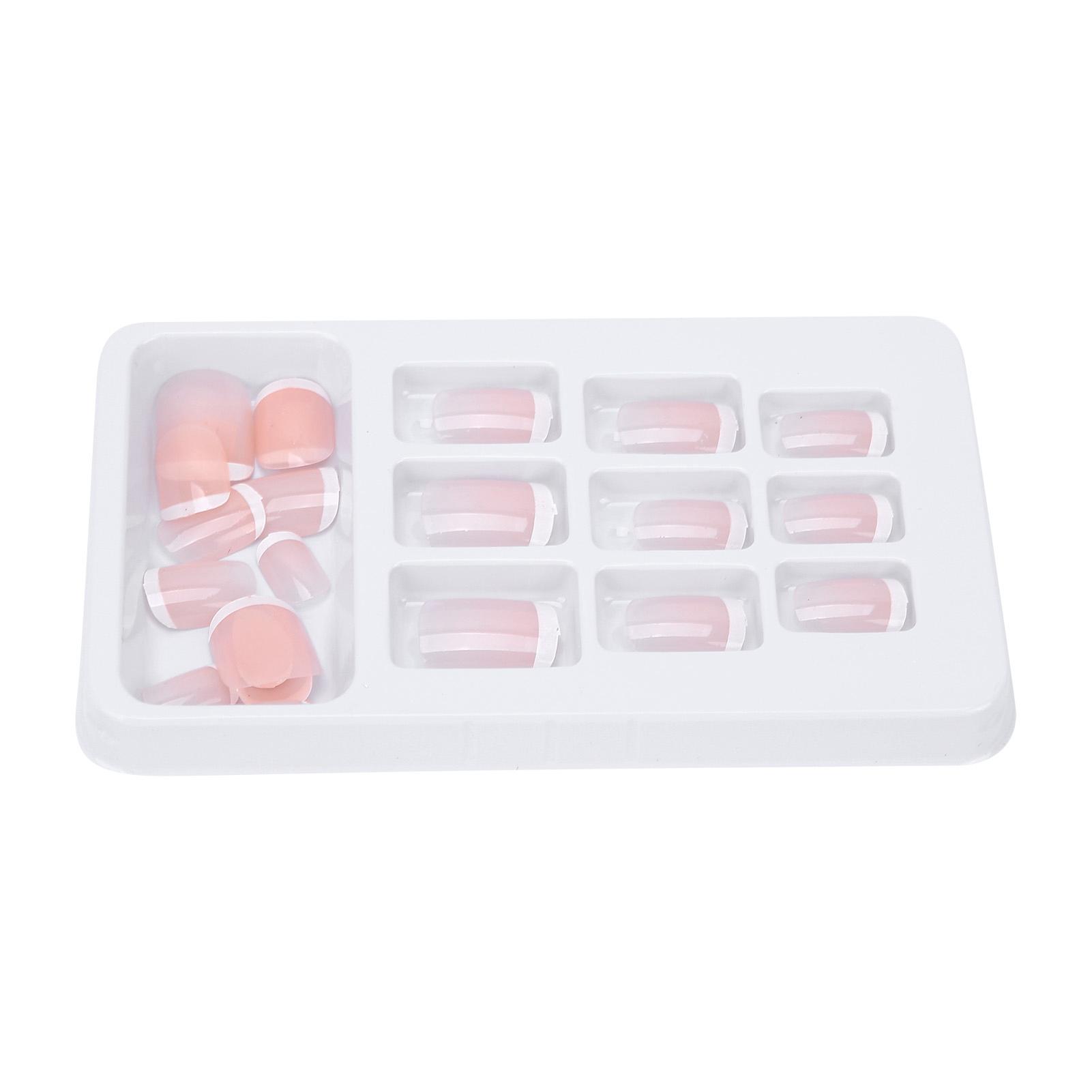 24PCS French Nude Nails Short Press Full Cover Ballerina Artificial Nail Tips for Daily DIY Salon
24PCS French Nude Nails Short Press Full Cover Ballerina Artificial Nail Tips for Daily DIY Salon