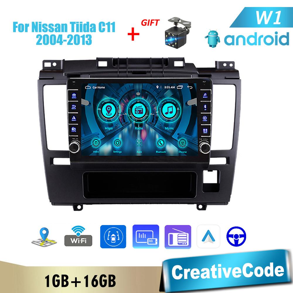 Мультимедийный видеоплеер на базе Android для Nissan Tiida C11 2004-2013 с кнопкой WiFi BT 2 Din 1 + 16 ГБ
Мультимедийный видеоплеер на базе Android для Nissan Tiida C11 2004-2013 с кнопкой WiFi BT 2 Din 1 + 16 ГБ