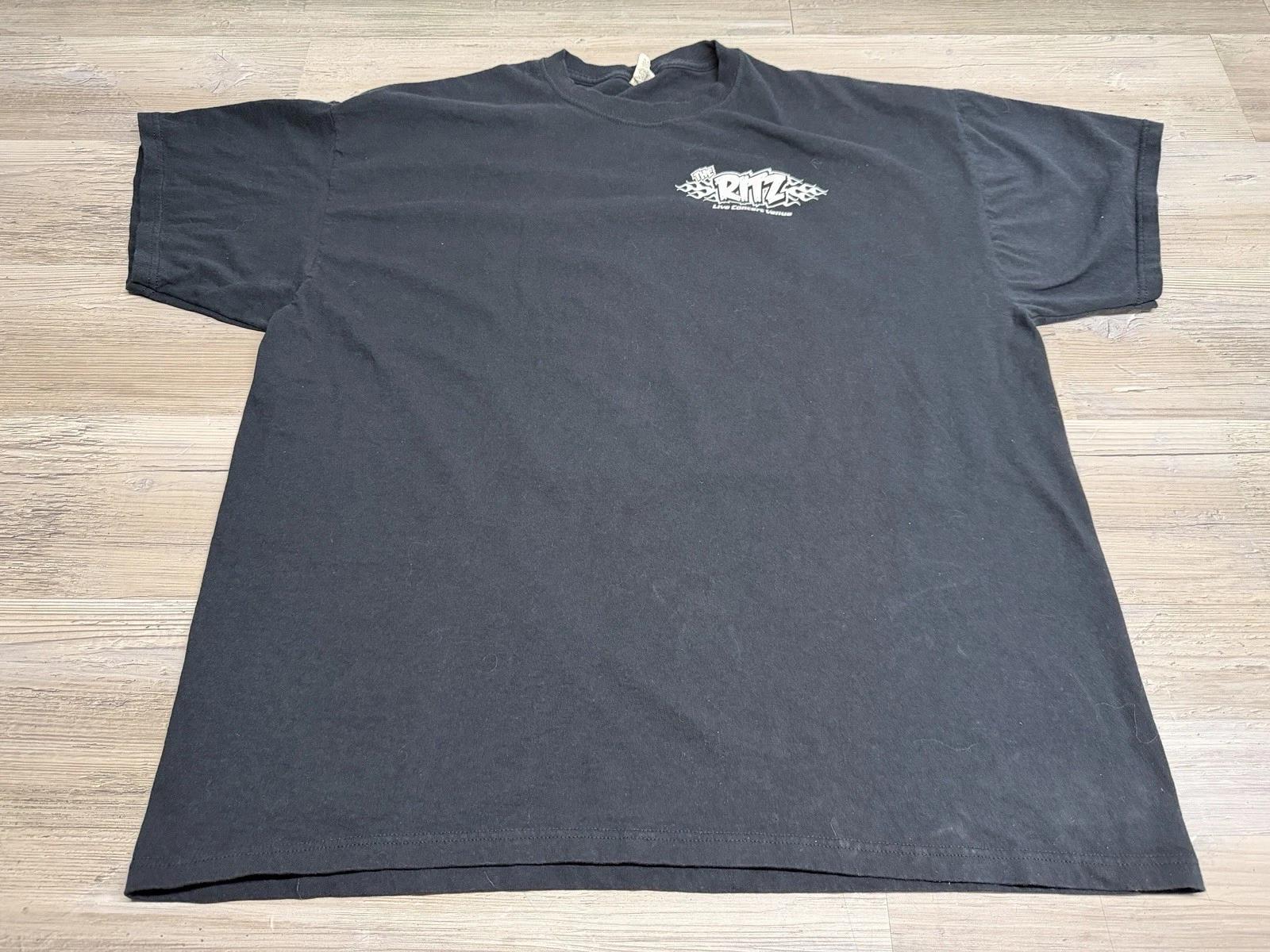 The Ritz Detroit Бар Гриль Концертная Площадка Черный Размер 2XL Футболка Eminem Kid Rock 4XL
The Ritz Detroit Бар Гриль Концертная Площадка Черный Размер 2XL Футболка Eminem Kid Rock 4XL