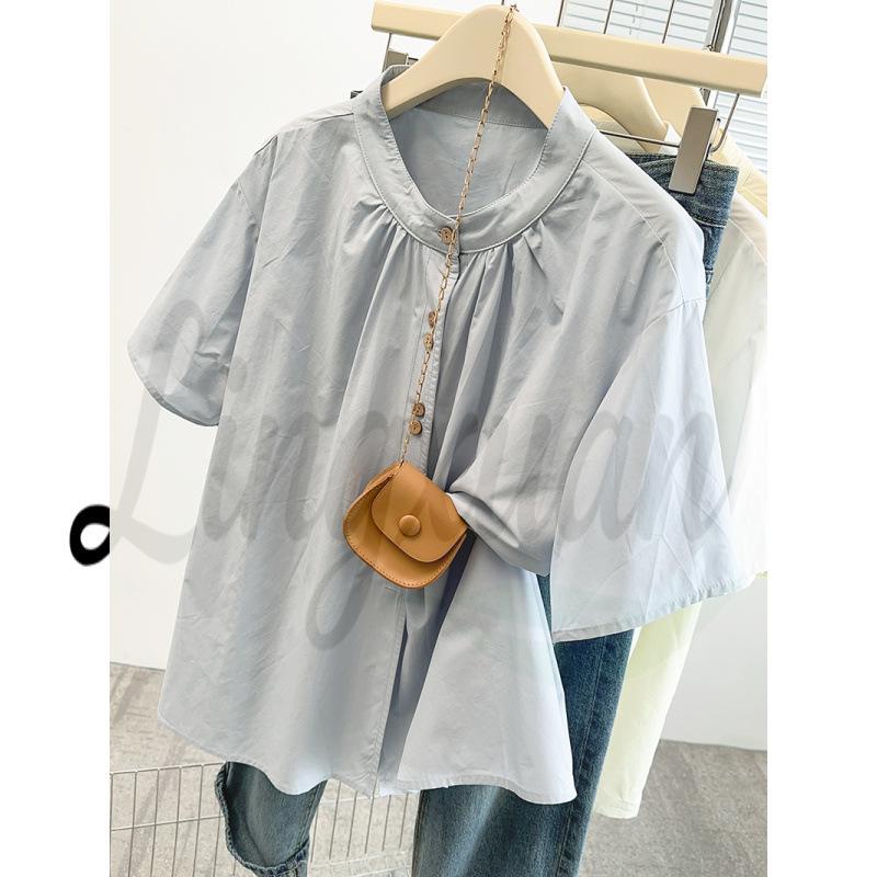2026 Summer Plus Size Women s French Retro Shirt L Plus синій
2026 Summer Plus Size Women s French Retro Shirt L Plus синій