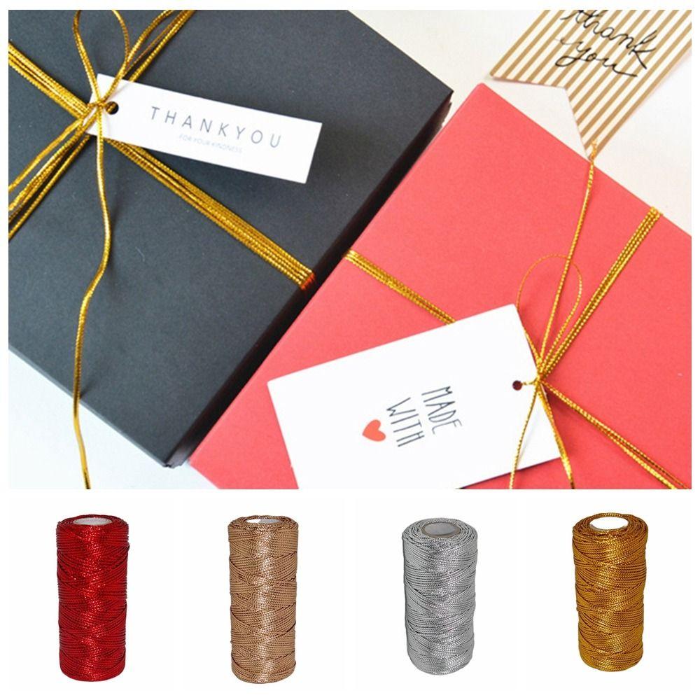 Cord Gift Packaging Thread Tag Rope Gift Ornament Rope Golden Packing Rope Invitation Card золотий
Cord Gift Packaging Thread Tag Rope Gift Ornament Rope Golden Packing Rope Invitation Card золотий