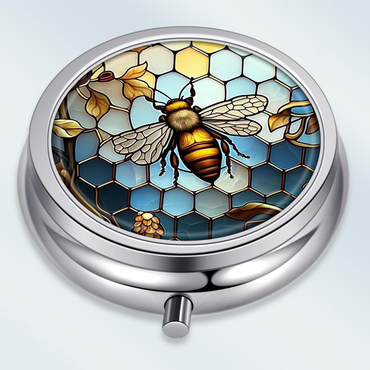 Portable Pill Box with 3 Compartments, Mini Metal Medicine Organizer Case, Cute Printed Pill Container for Vitamins, Pills, Jewelry, Travel, Daily Use разноцветный
Portable Pill Box with 3 Compartments, Mini Metal Medicine Organizer Case, Cute Printed Pill Container for Vitamins, Pills, Jewelry, Travel, Daily Use разноцветный