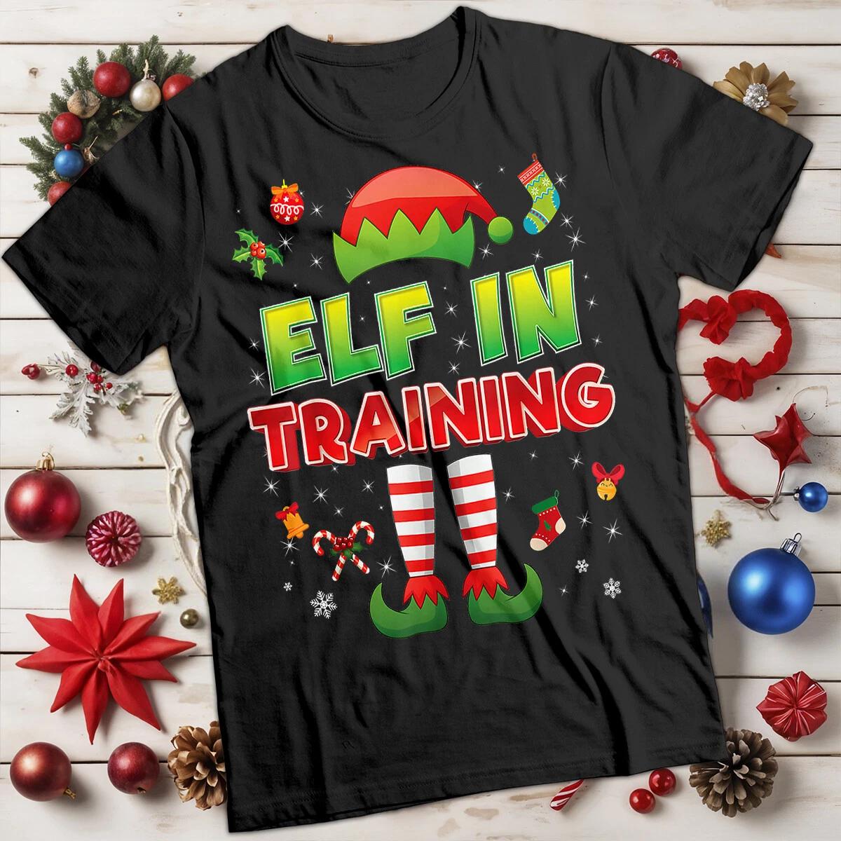 Funny Mens and Womens Elf in Training Christmas T-Shirt Tee #MC M
Funny Mens and Womens Elf in Training Christmas T-Shirt Tee #MC M