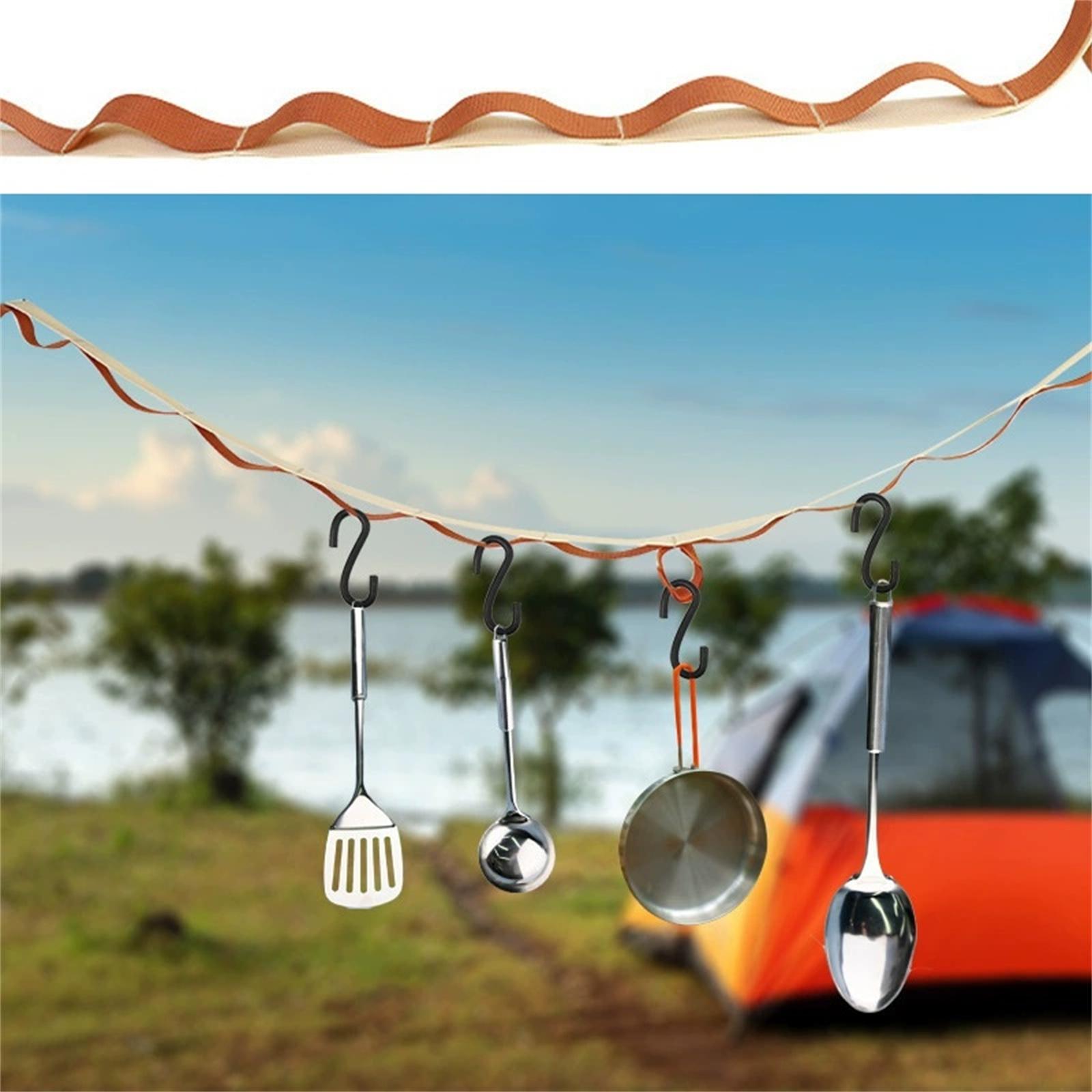 Outdoor Camping Clothesline – Multi-Functional 24-Ring Hanging Rope, Adjustable Tent Strap for Camping & Travel One Size хаки
Outdoor Camping Clothesline – Multi-Functional 24-Ring Hanging Rope, Adjustable Tent Strap for Camping & Travel One Size хаки