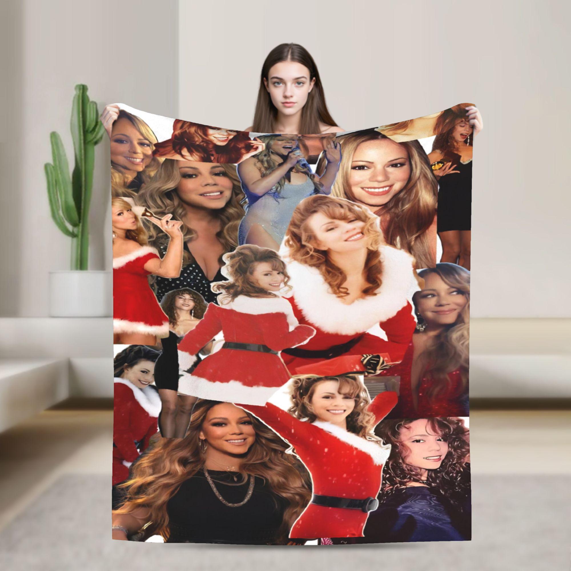 Mariah Carey Christmas It’s Time Throw Blanket All I Want For Christmas Is You Flannel Bedspread For Bedroom Sofa Bed Cover 80x120cm(31x47inch)
Mariah Carey Christmas It’s Time Throw Blanket All I Want For Christmas Is You Flannel Bedspread For Bedroom Sofa Bed Cover 80x120cm(31x47inch)