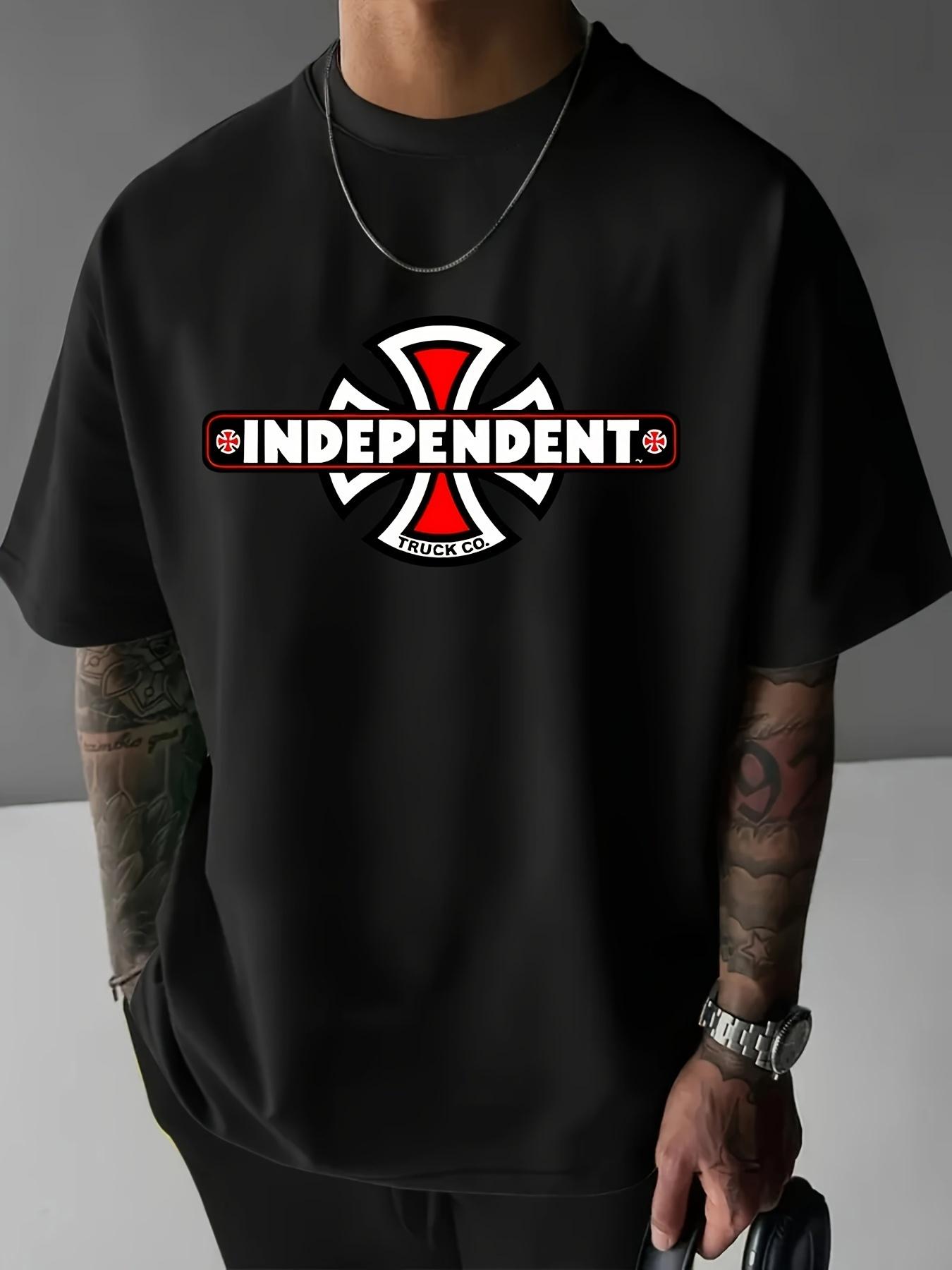 INDEPENDENT Graphic Tee - Casual Summer Short Sleeve Cotton T-shirt with Bold Red and Black Design XXXL
INDEPENDENT Graphic Tee - Casual Summer Short Sleeve Cotton T-shirt with Bold Red and Black Design XXXL