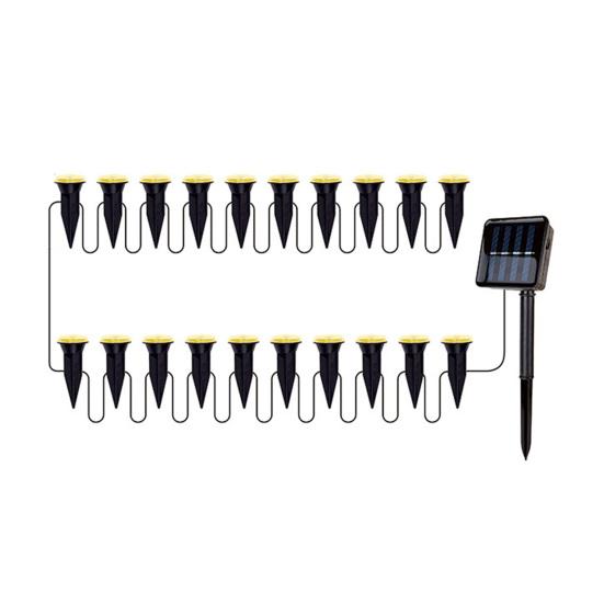 15 Pcs Mini Solar Ground Lights LED Flat Landscape Lighting Waterproof Outdoor Small Solar Garden Lights with Auto On/Off for Pathway Yard Lawn 15pcs теплим білим кольором
15 Pcs Mini Solar Ground Lights LED Flat Landscape Lighting Waterproof Outdoor Small Solar Garden Lights with Auto On/Off for Pathway Yard Lawn 15pcs теплим білим кольором