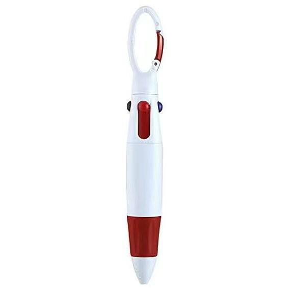 Press-Type Carabiner Ballpoint Pen - Creative Promotional Pocket Pen for Exhibitions 1.0 mm красный
Press-Type Carabiner Ballpoint Pen - Creative Promotional Pocket Pen for Exhibitions 1.0 mm красный