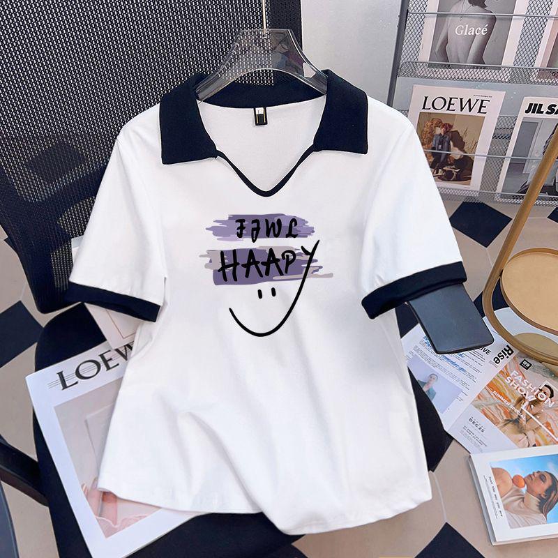 Plus Size Women s V-Neck Short Sleeve T-Shirt – Stylish Slimming Top with Belly Coverage M (70-90 catty)
Plus Size Women s V-Neck Short Sleeve T-Shirt – Stylish Slimming Top with Belly Coverage M (70-90 catty)