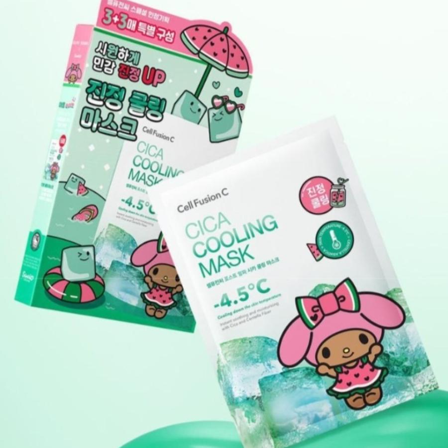 Cell Fusion C My Melody Edition CICA Cooling Mask Sheet 6P
Cell Fusion C My Melody Edition CICA Cooling Mask Sheet 6P