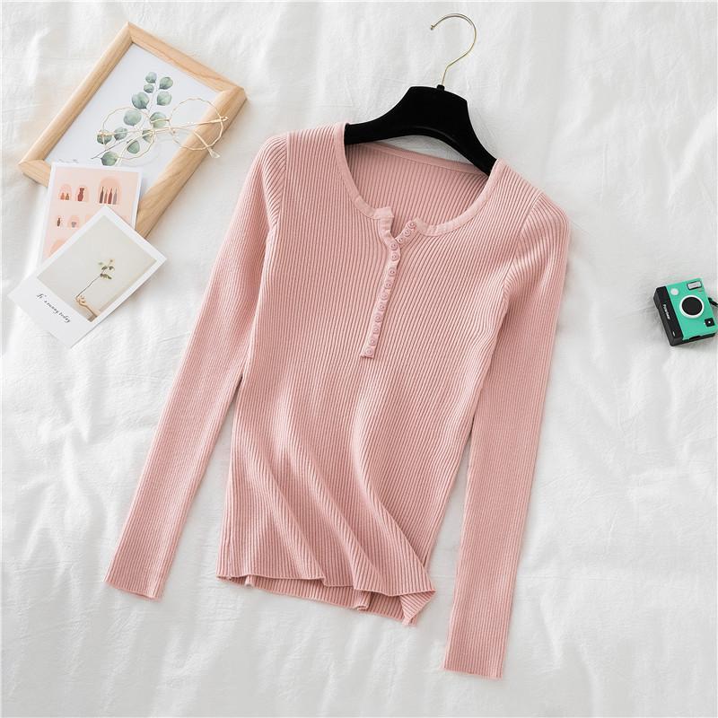 Вязаная базовая рубашка женская осенняя внутренняя кофта новая милая облегающая с длинным рукавом черные колготки One Size розовый
Вязаная базовая рубашка женская осенняя внутренняя кофта новая милая облегающая с длинным рукавом черные колготки One Size розовый