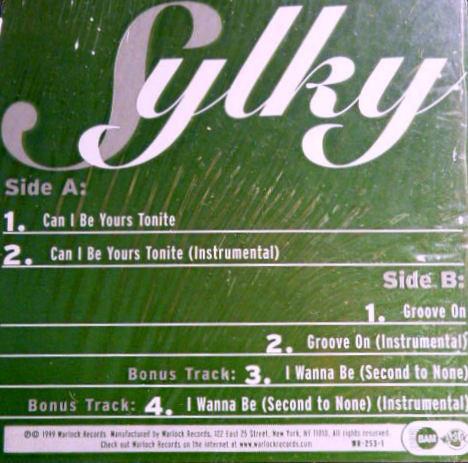 12inch Record SYLKY - Can I Be Yours Tonight / Groove On WR2531 Warlock Records 1999 US Rap & Hip-Hop/R&B Used
12inch Record SYLKY - Can I Be Yours Tonight / Groove On WR2531 Warlock Records 1999 US Rap & Hip-Hop/R&B Used