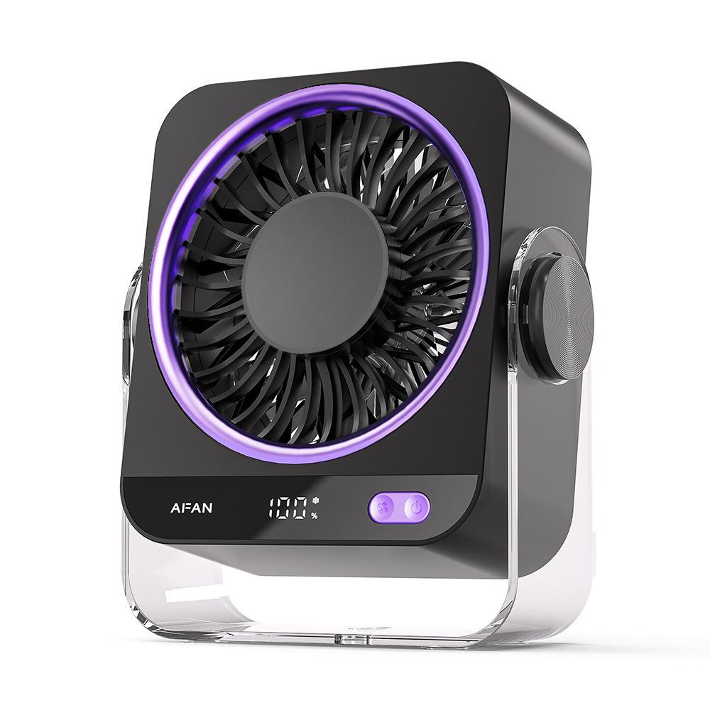 Ice Pack Cooling Desktop Fan: Digital Display, Portable, High-Speed Wall-Mount, Tabletop Small Fan for Home/Office 143*57*169mm
Ice Pack Cooling Desktop Fan: Digital Display, Portable, High-Speed Wall-Mount, Tabletop Small Fan for Home/Office 143*57*169mm