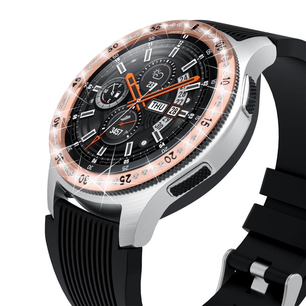 Rhinestone Decor Index Ring Stainless Steel Watch Bezel Ring for Samsung Galaxy Watch 46mm Rose Gold
Rhinestone Decor Index Ring Stainless Steel Watch Bezel Ring for Samsung Galaxy Watch 46mm Rose Gold