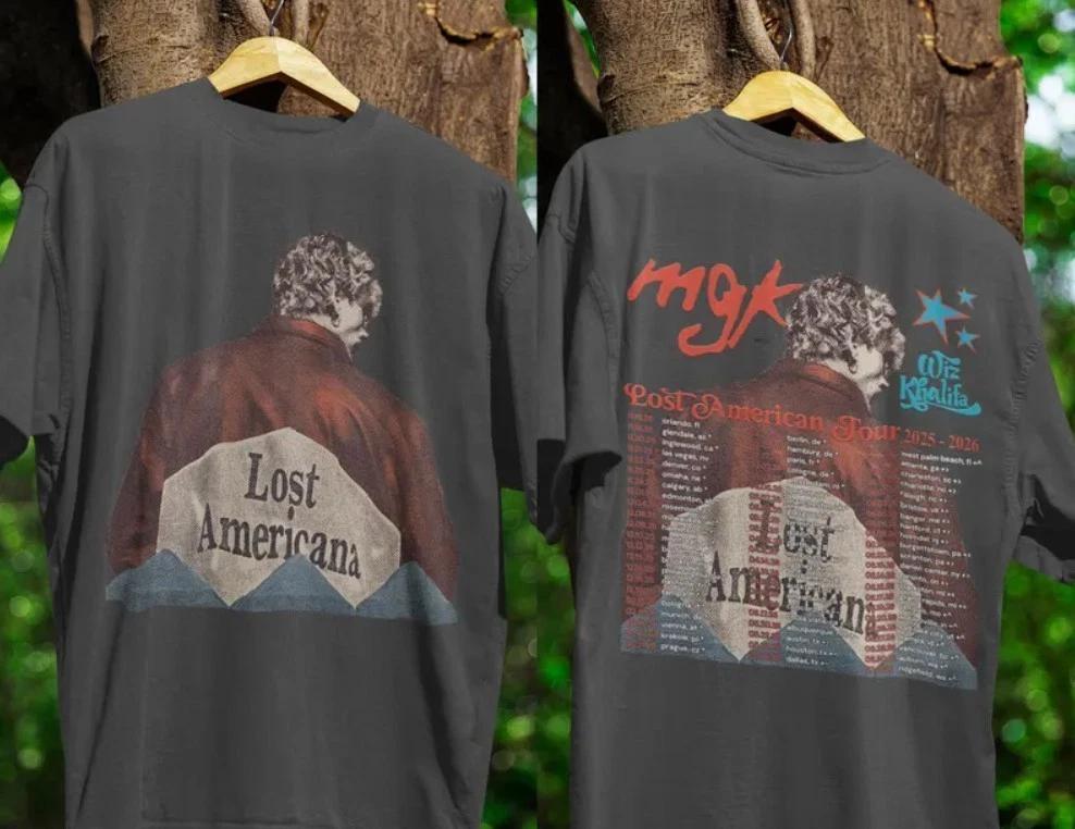 Machine Gun Kelly Lost American Tour 2025 Shirt - Pop Rock Tee Unisex 4XL
Machine Gun Kelly Lost American Tour 2025 Shirt - Pop Rock Tee Unisex 4XL