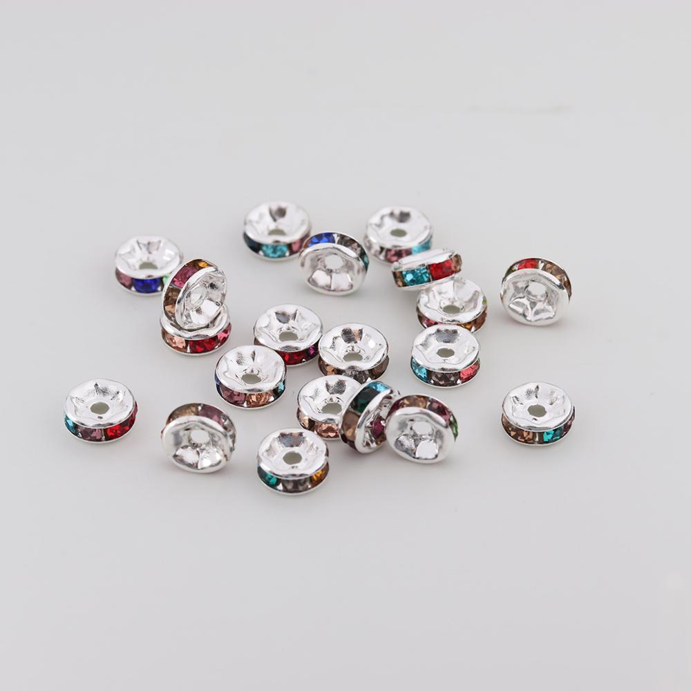 50pcs 4 6 8 10 12mm Rhinestone Crystal Beads Rondelle Loose Spacer Beads For DIY Jewelry Making Accessories Supplie Wholesale 6mm
50pcs 4 6 8 10 12mm Rhinestone Crystal Beads Rondelle Loose Spacer Beads For DIY Jewelry Making Accessories Supplie Wholesale 6mm
