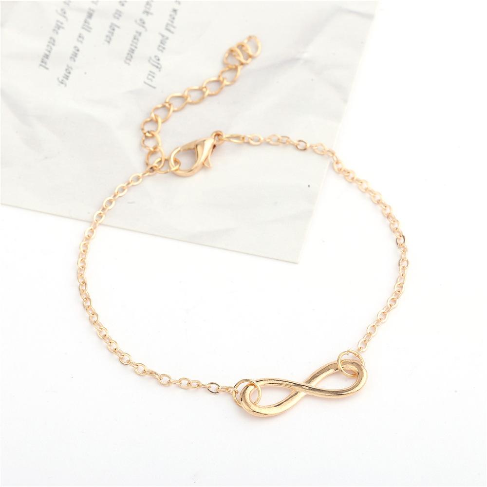 Fashion Geometry Infinite Charms Bracelets Bangles for Women Copper Golden Color Link Chain Lobster Clasps Bracelet Gift Zircon
Fashion Geometry Infinite Charms Bracelets Bangles for Women Copper Golden Color Link Chain Lobster Clasps Bracelet Gift Zircon