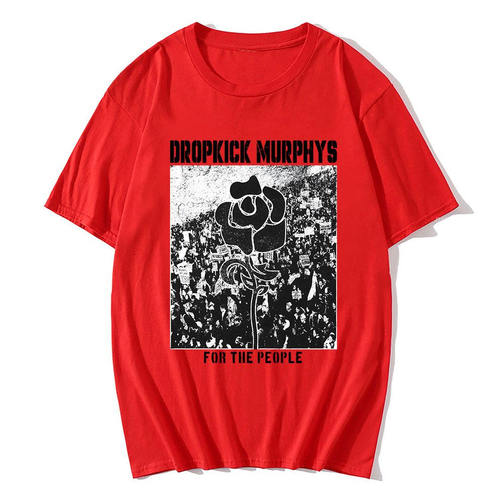 Dropkick Murphys Футболка FOR THE PEOPLE З коротким рукавом Бавовняна Унісекс Вуличний стиль Круглий виріз Модна Чоловіча Жіноча Футболки Графічний одяг XL
Dropkick Murphys Футболка FOR THE PEOPLE З коротким рукавом Бавовняна Унісекс Вуличний стиль Круглий виріз Модна Чоловіча Жіноча Футболки Графічний одяг XL