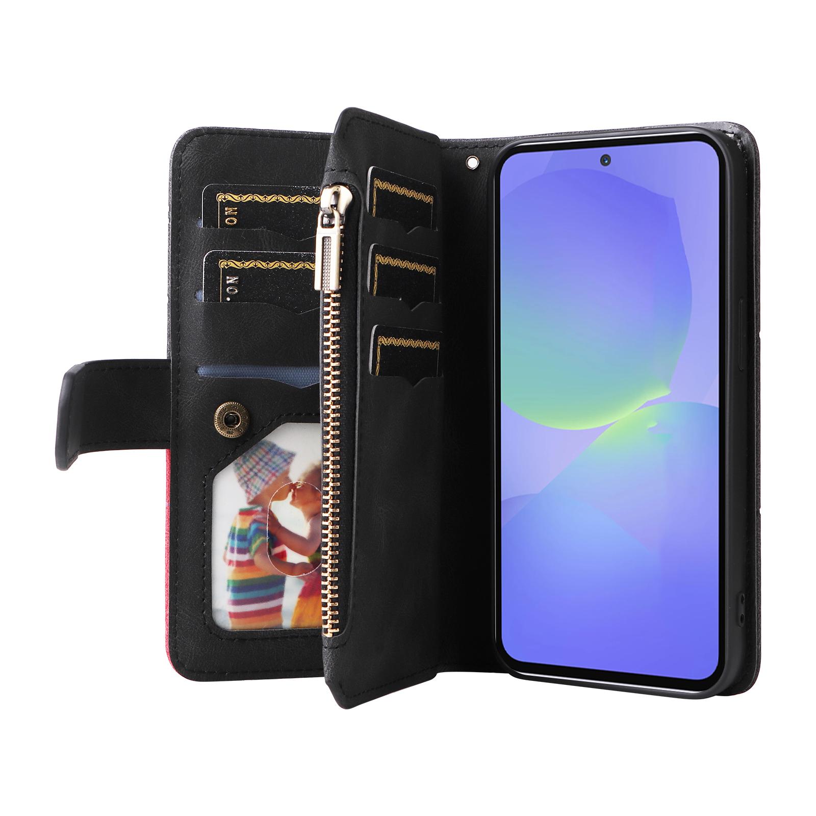 For Samsung Galaxy A36 5G Leather Case with Strap Zipper 9 Card Slot Phone Cover Stand Green
For Samsung Galaxy A36 5G Leather Case with Strap Zipper 9 Card Slot Phone Cover Stand Green
