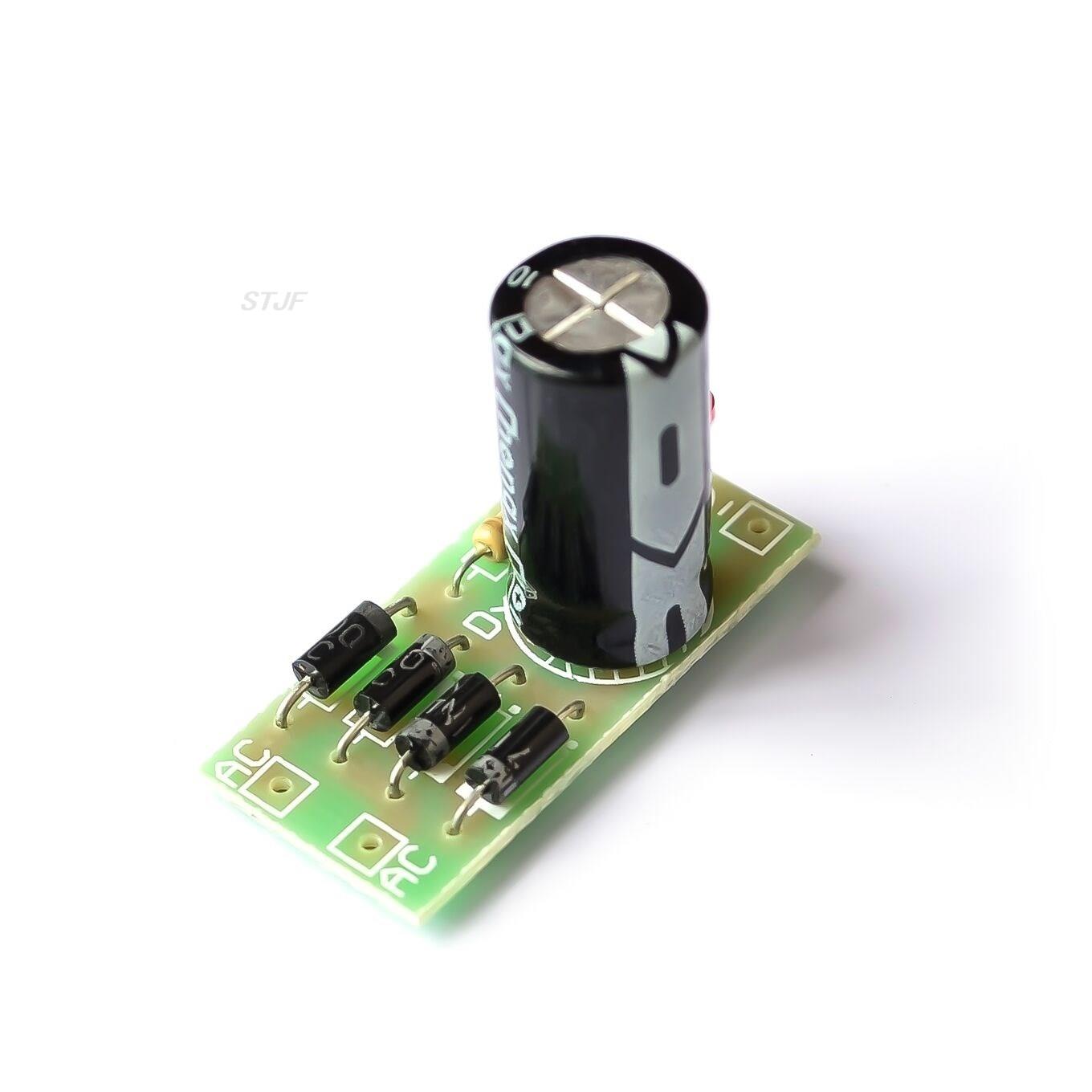 AC to DC power conversion module 1N4007 full bridge rectifier filter 12V 1A AC DC converter
AC to DC power conversion module 1N4007 full bridge rectifier filter 12V 1A AC DC converter