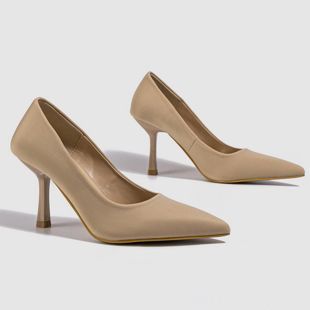 Women Pointed Toe High Thin Heel Shoes Shallow Mouth Stiletto Single Shoes for Office Nightclub Evening Party Wedding Banquet OL 42 абрикосовий
Women Pointed Toe High Thin Heel Shoes Shallow Mouth Stiletto Single Shoes for Office Nightclub Evening Party Wedding Banquet OL 42 абрикосовий