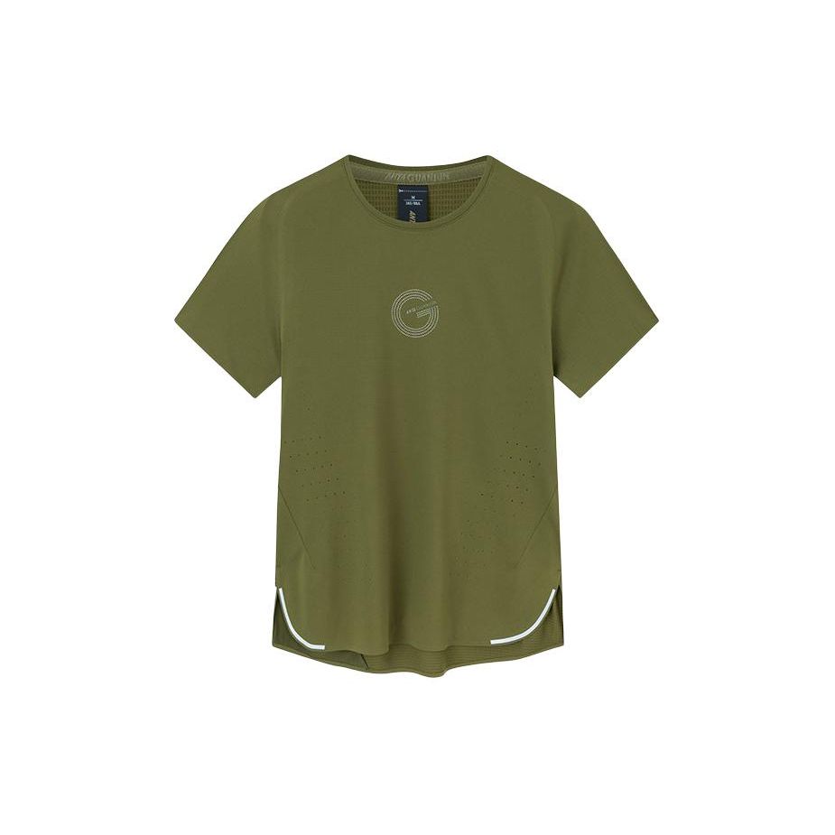 Anta Champion Trail Running Series Color Block Letter Round Neck Pullover Quick-Dry Short Sleeve T Shirt Women Tops Cangjing-Green 162420101-2 M
Anta Champion Trail Running Series Color Block Letter Round Neck Pullover Quick-Dry Short Sleeve T Shirt Women Tops Cangjing-Green 162420101-2 M