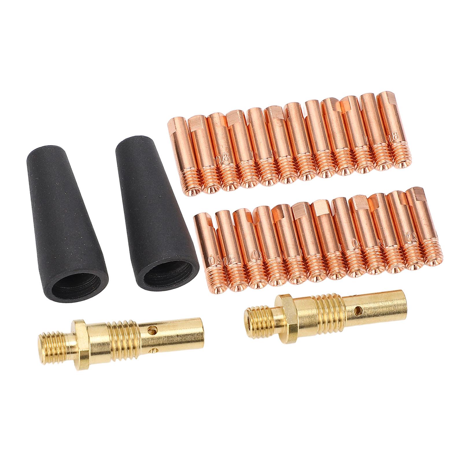 Набор из 28 шт., латунный газовый диффузор с сердечником из флюса и наконечники 0,031–0,035 дюйма для Magnum 100 л
Набор из 28 шт., латунный газовый диффузор с сердечником из флюса и наконечники 0,031–0,035 дюйма для Magnum 100 л