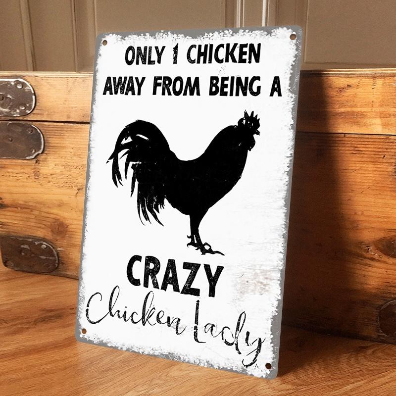 1 piece of fun farm-style rooster pattern tin plaque, rustic home wall decoration, humorous text design for living room and kitc (as the picture,20x30cm)
1 piece of fun farm-style rooster pattern tin plaque, rustic home wall decoration, humorous text design for living room and kitc (as the picture,20x30cm)