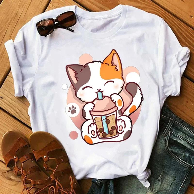Kawaii футболка с принтом чая с молоком, женская модная футболка, повседневные топы, женские женские футболки с короткими рукавами 90-х годов, милая футболка с рисунком S
Kawaii футболка с принтом чая с молоком, женская модная футболка, повседневные топы, женские женские футболки с короткими рукавами 90-х годов, милая футболка с рисунком S