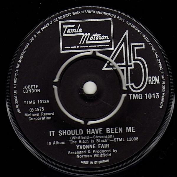 7-дюймовая пластинка YVONNE FAIR - Это должна была быть я TMG1013 Tamla Motown 1975 UK Соул/Фанк Б/У
7-дюймовая пластинка YVONNE FAIR - Это должна была быть я TMG1013 Tamla Motown 1975 UK Соул/Фанк Б/У