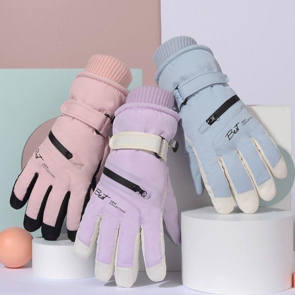 Non-slip Outdoor Sports Mittens Winter Warm Cycling Gloves New Touchscreen Ski Gloves синій
Non-slip Outdoor Sports Mittens Winter Warm Cycling Gloves New Touchscreen Ski Gloves синій