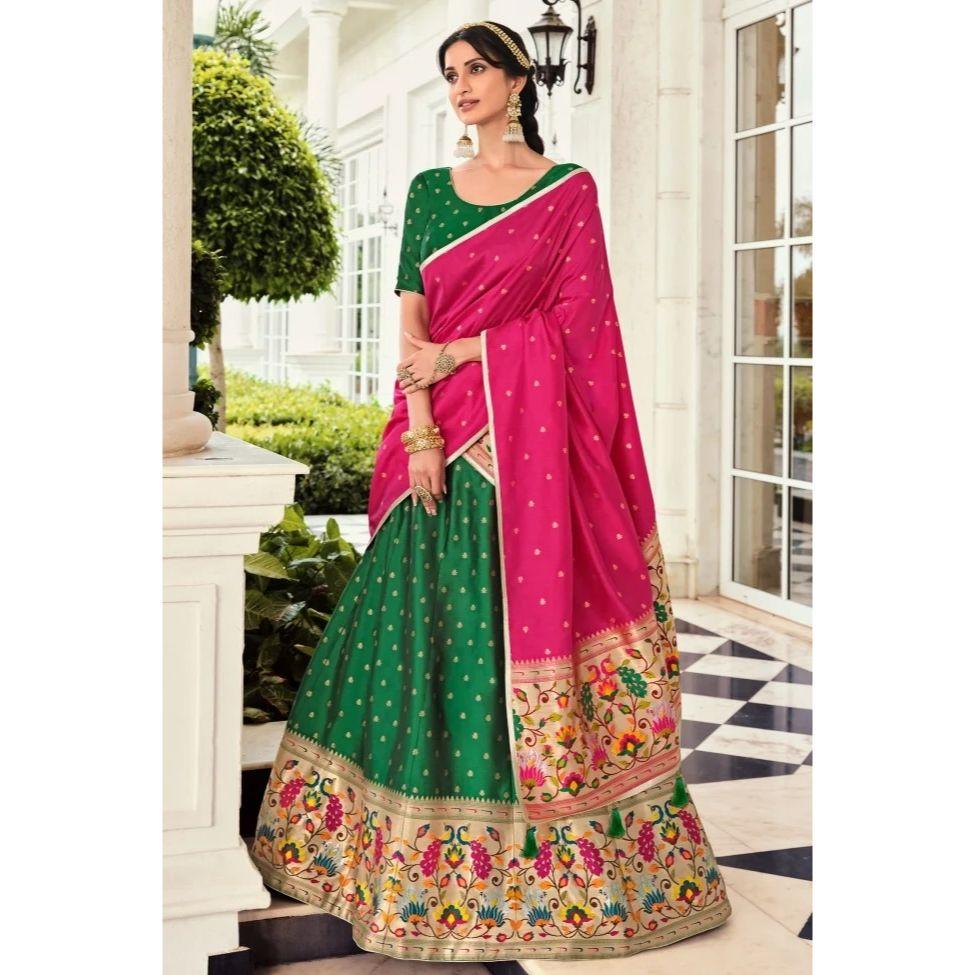 НОВАЯ привлекательная и красивая одежда для вечеринок Silk Lehenga choli
НОВАЯ привлекательная и красивая одежда для вечеринок Silk Lehenga choli