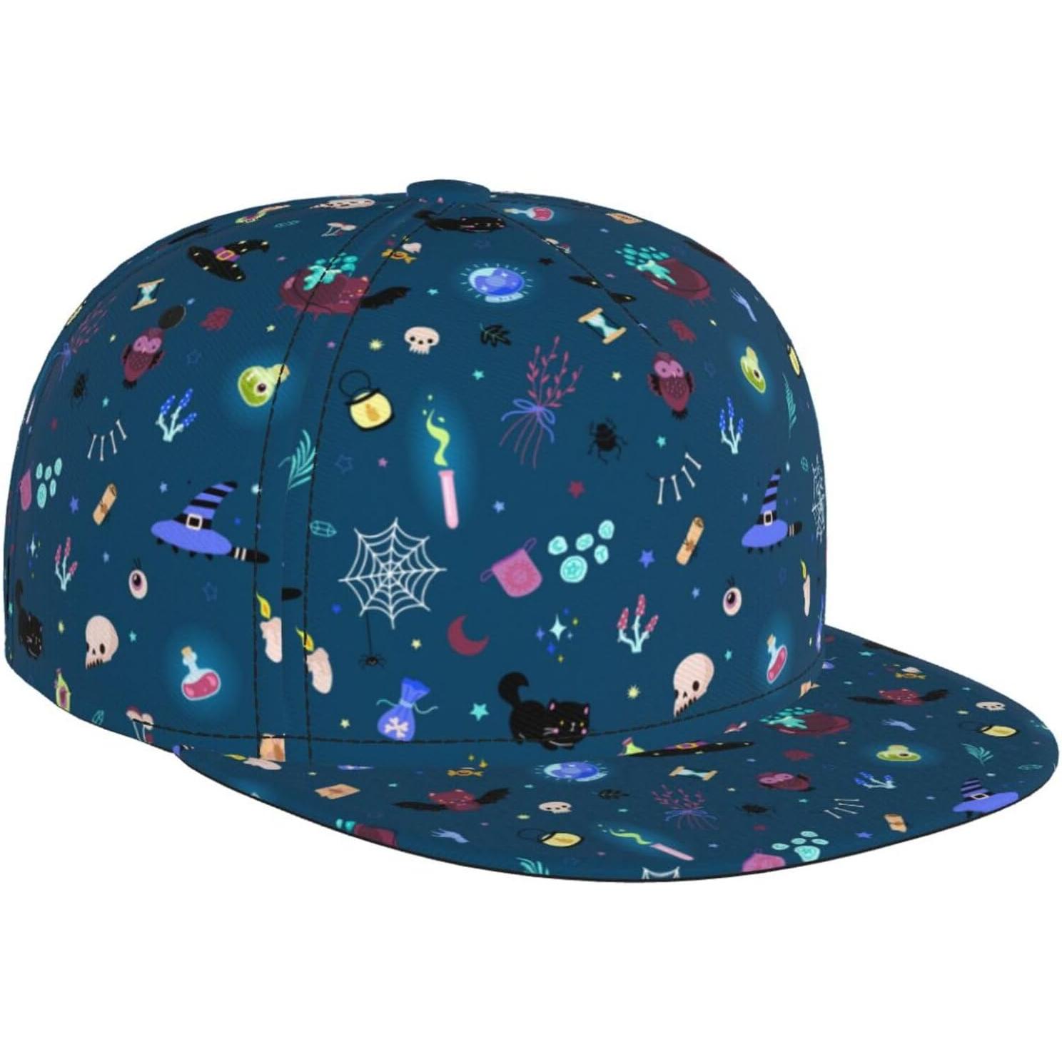 Goth Cat Moon Magic Magical Elements Pattern Baseball Cap for Men Women Adjustable Trucker Hat Snapback Sun Dad Cap Unisex One Size
Goth Cat Moon Magic Magical Elements Pattern Baseball Cap for Men Women Adjustable Trucker Hat Snapback Sun Dad Cap Unisex One Size