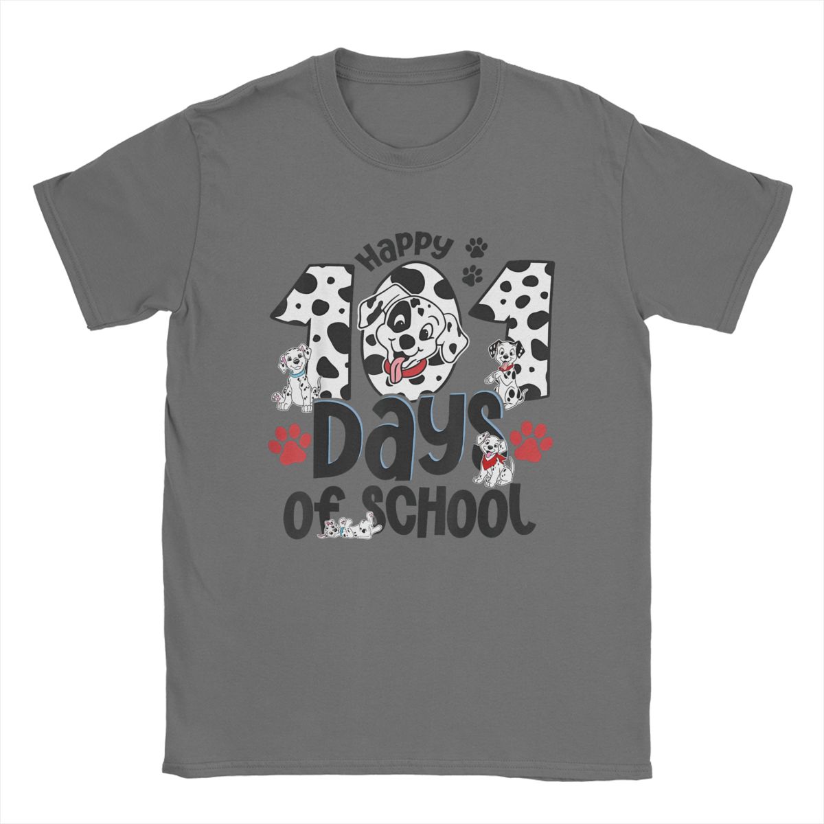 101 день школы Далматин Мужские футболки Счастливые собаки Крутая футболка с коротким рукавом Футболки с круглым вырезом 100% хлопок Подарочный мерч 4XL
101 день школы Далматин Мужские футболки Счастливые собаки Крутая футболка с коротким рукавом Футболки с круглым вырезом 100% хлопок Подарочный мерч 4XL