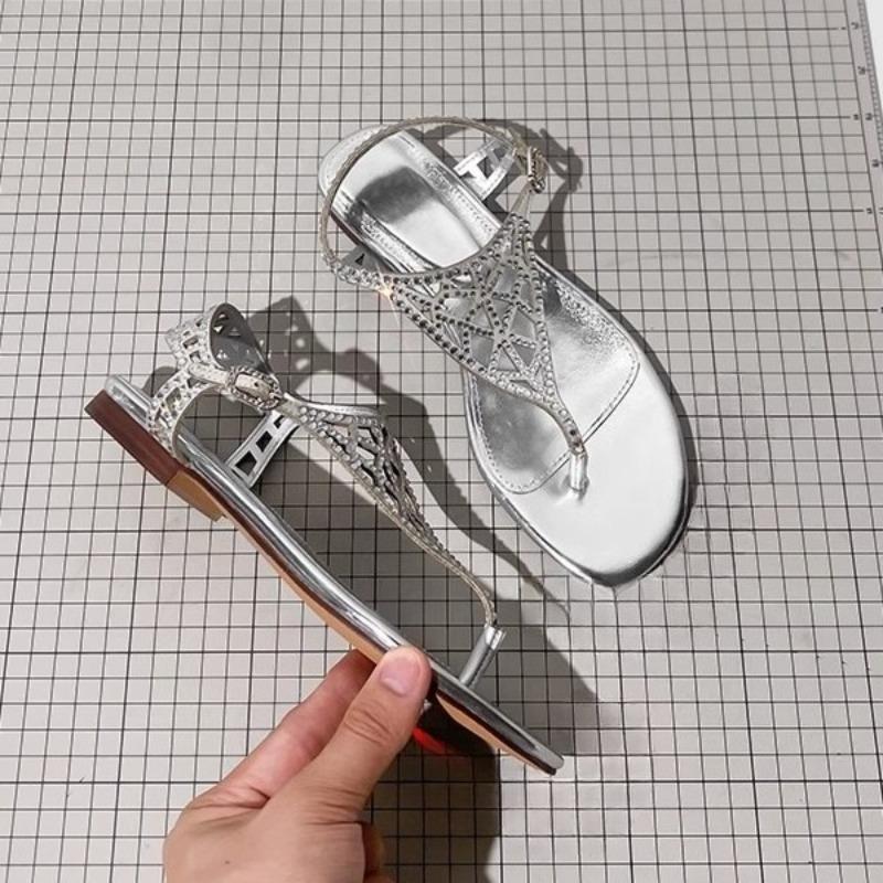 Fashion Women s Clipped Toe Flat Sandals Summer New Simple Cutout Rhinestone Versatile Non-slip Open Toe Low Heel Sandals 40 серебряный
Fashion Women s Clipped Toe Flat Sandals Summer New Simple Cutout Rhinestone Versatile Non-slip Open Toe Low Heel Sandals 40 серебряный