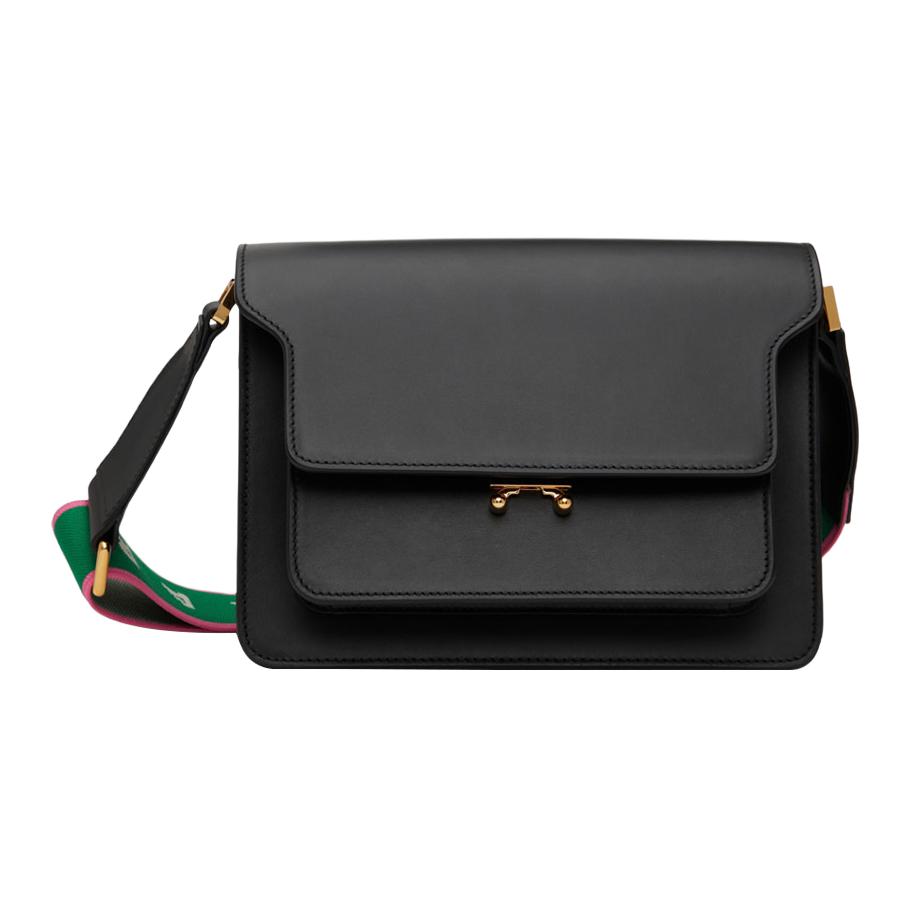 Marni Metal Accessory Letter Woven Shoulder Strap Leather Shoulder Bag Women shoulder bag Black LV589SBMPN-09T06-Z516N Basic Set (Bag+Dust Bag)
Marni Metal Accessory Letter Woven Shoulder Strap Leather Shoulder Bag Women shoulder bag Black LV589SBMPN-09T06-Z516N Basic Set (Bag+Dust Bag)