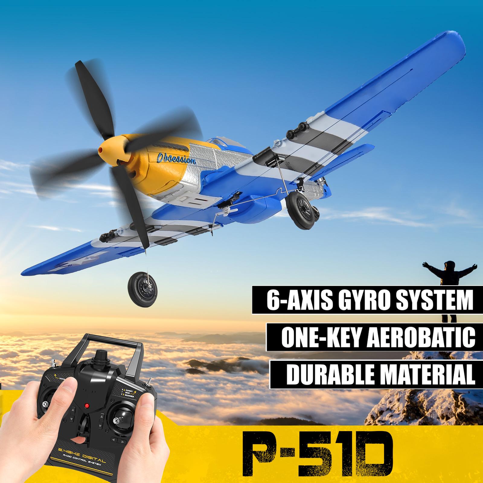 P51 Mustang 400MM Літак на радіоуправлінні 2.4G 4CH 6 Axis RTF One Key Aerobatic RC Airplane зі стабілізацією Xpilot Warbird Plane
P51 Mustang 400MM Літак на радіоуправлінні 2.4G 4CH 6 Axis RTF One Key Aerobatic RC Airplane зі стабілізацією Xpilot Warbird Plane