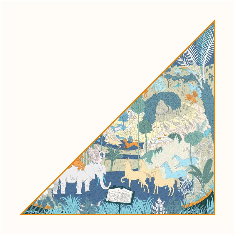 Silk Scarf Women Rainforest Animals Triangle Scarves Head Echarpes Silk Foulards Femme Wraps Beach Shawls Bandana Lady Hijabs 130CM x 85CM x85CM
Silk Scarf Women Rainforest Animals Triangle Scarves Head Echarpes Silk Foulards Femme Wraps Beach Shawls Bandana Lady Hijabs 130CM x 85CM x85CM
