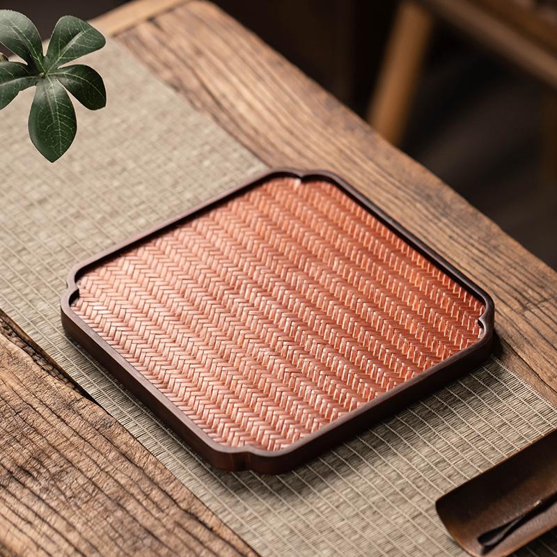 Chinese Bamboo Weaving Dry Soaking Table Household Teapot Tea Tray Tea Shop Waterproof Small Tea Table Teaset Accessories
Chinese Bamboo Weaving Dry Soaking Table Household Teapot Tea Tray Tea Shop Waterproof Small Tea Table Teaset Accessories