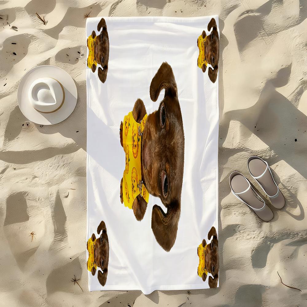 Funny Cute Dog Towel For Swim Yoga Gym Quick Drying Soft and skin-friendly Beach Towels All-Season W40*H60(CM)
Funny Cute Dog Towel For Swim Yoga Gym Quick Drying Soft and skin-friendly Beach Towels All-Season W40*H60(CM)
