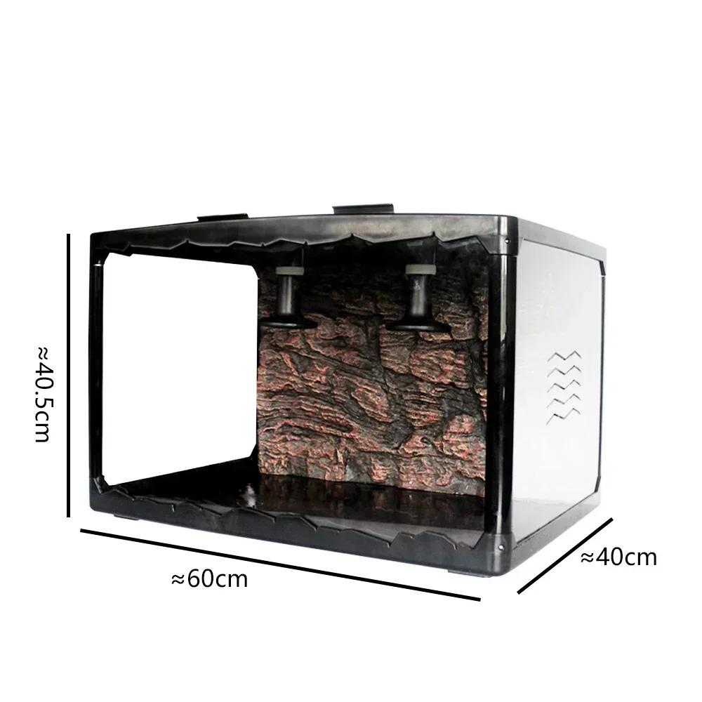 Ящик для разведения рептилий Складные террариумы для ящериц Среда обитания скорпионов Прозрачная стеклянная герметичная клетка Аксессуары для рептилий Пауки
Ящик для разведения рептилий Складные террариумы для ящериц Среда обитания скорпионов Прозрачная стеклянная герметичная клетка Аксессуары для рептилий Пауки