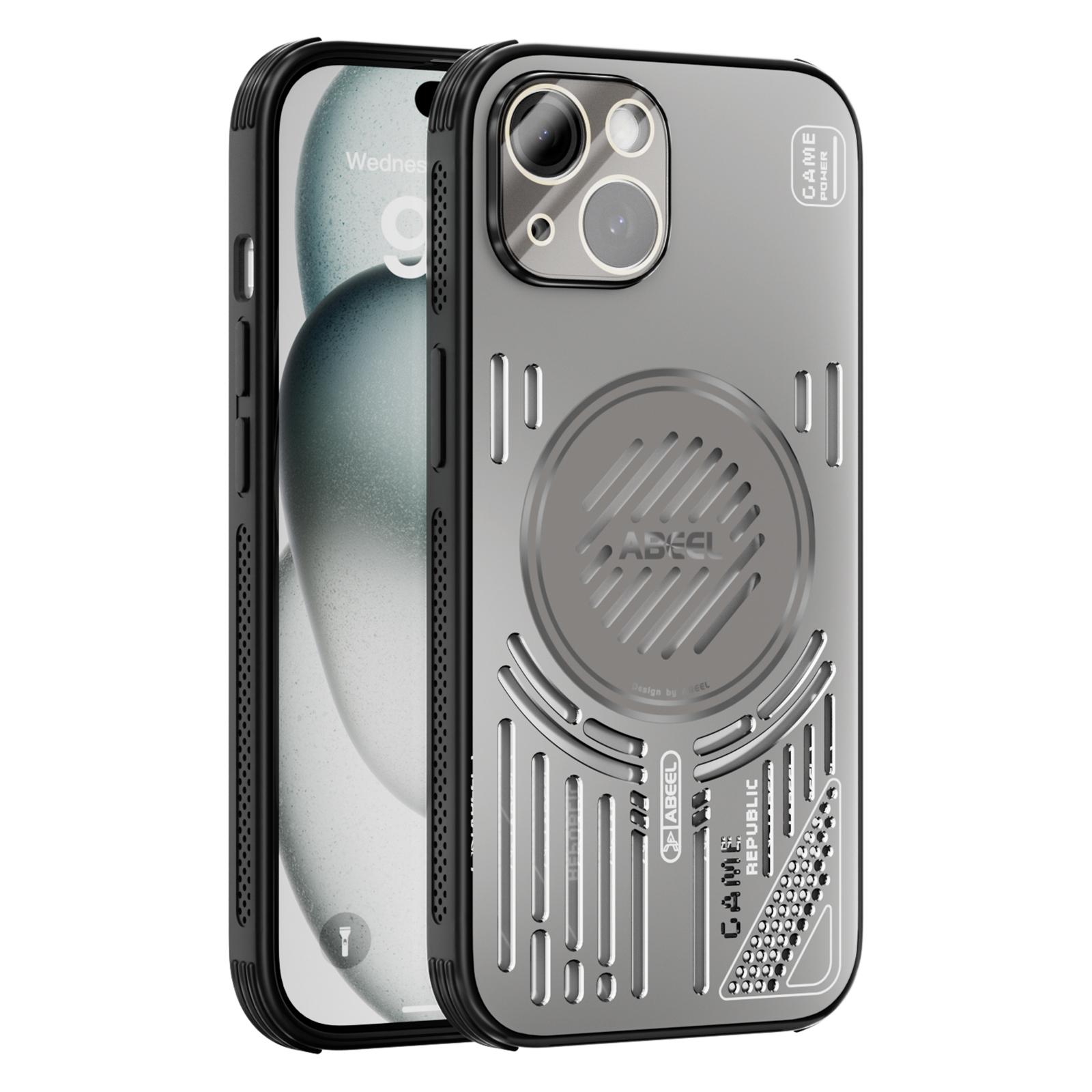 ABEEL For iPhone 15 Magnetic Case Aluminium Alloy + PC + TPU Hollow Heat Dissipation Phone Cover C
ABEEL For iPhone 15 Magnetic Case Aluminium Alloy + PC + TPU Hollow Heat Dissipation Phone Cover C