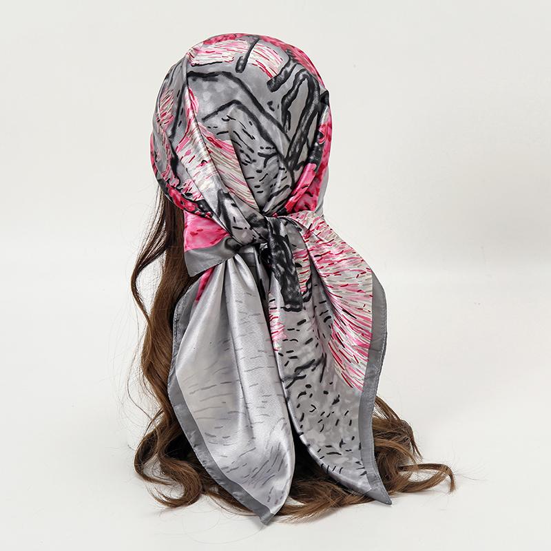 New Painting Style Female Luxury Square Scarf for Women Silk Satin Shawl Hijab Casual Soft Wrap Hair Band Ribbon Headband Turban 90x90 cm
New Painting Style Female Luxury Square Scarf for Women Silk Satin Shawl Hijab Casual Soft Wrap Hair Band Ribbon Headband Turban 90x90 cm