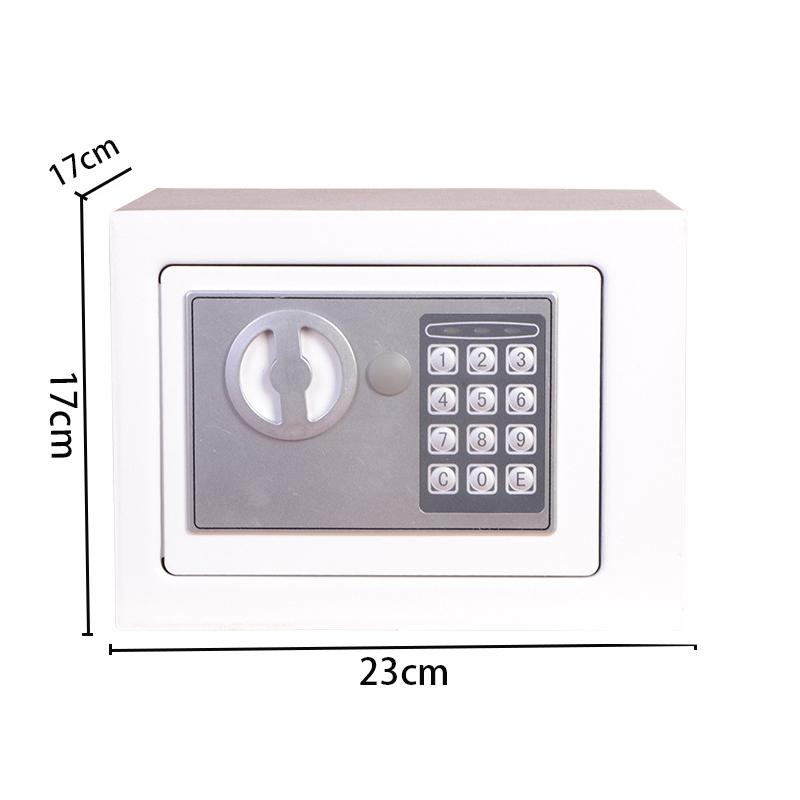 Digital Lock Mini Iron Steel Safe Box Home Use Personal Electronic Safe Cabinet Black with Low Deposit Savings Features білий
Digital Lock Mini Iron Steel Safe Box Home Use Personal Electronic Safe Cabinet Black with Low Deposit Savings Features білий