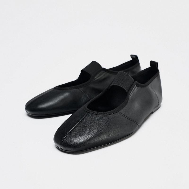 ZA summer new women s shoes red elastic leather round head ballet flat bottom comfortable casual grandma single shoes 40 чорний
ZA summer new women s shoes red elastic leather round head ballet flat bottom comfortable casual grandma single shoes 40 чорний