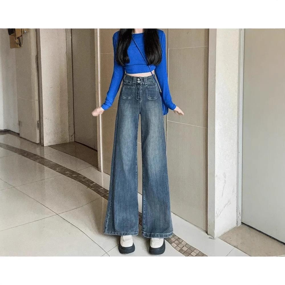 2025 Women s High-Waisted Wide-Leg Flared Jeans - Slimming Loose Fit for Spring Summer M
2025 Women s High-Waisted Wide-Leg Flared Jeans - Slimming Loose Fit for Spring Summer M