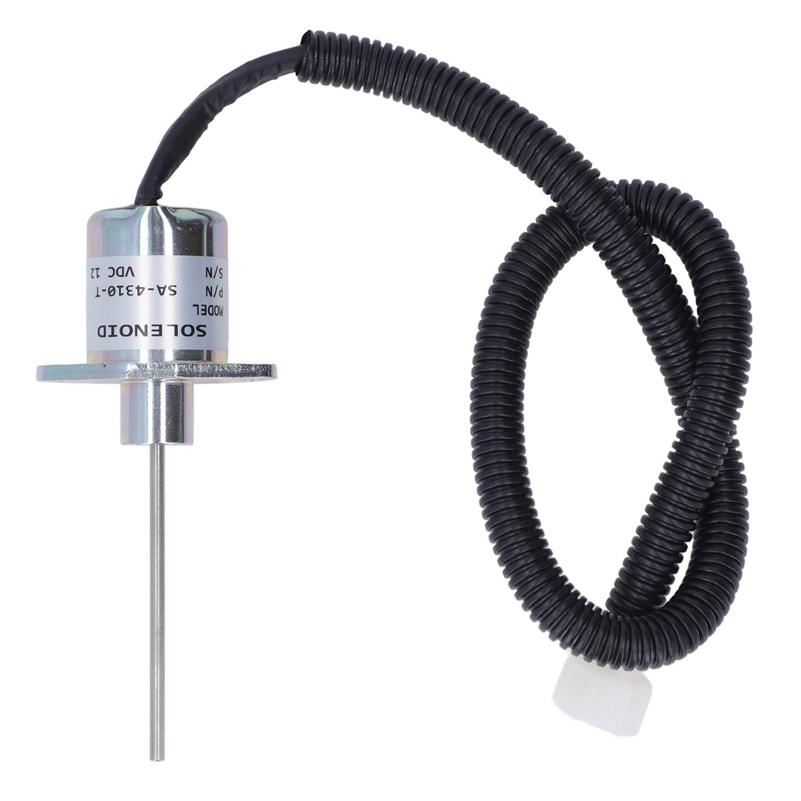 12V DC Fuel Shutdown Solenoid Valve Aluminum Alloy Excavator Flameout Solenoid Valve for
12V DC Fuel Shutdown Solenoid Valve Aluminum Alloy Excavator Flameout Solenoid Valve for