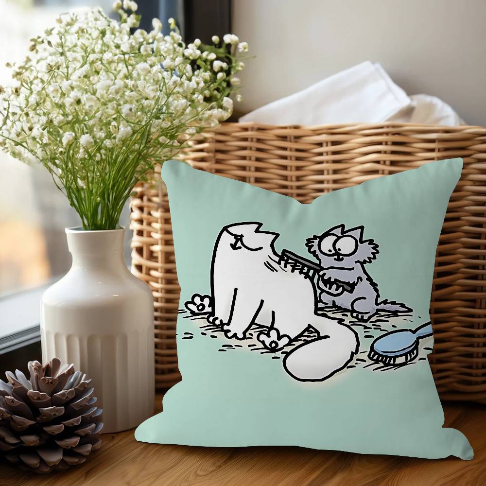 Мультяшный чехол на подушку SIMONS CATS Автомобильная накидка Чехол для подушки для дивана Автомобиля Рождественский подарок 40x40см 45x45см 12x12Inch
Мультяшный чехол на подушку SIMONS CATS Автомобильная накидка Чехол для подушки для дивана Автомобиля Рождественский подарок 40x40см 45x45см 12x12Inch