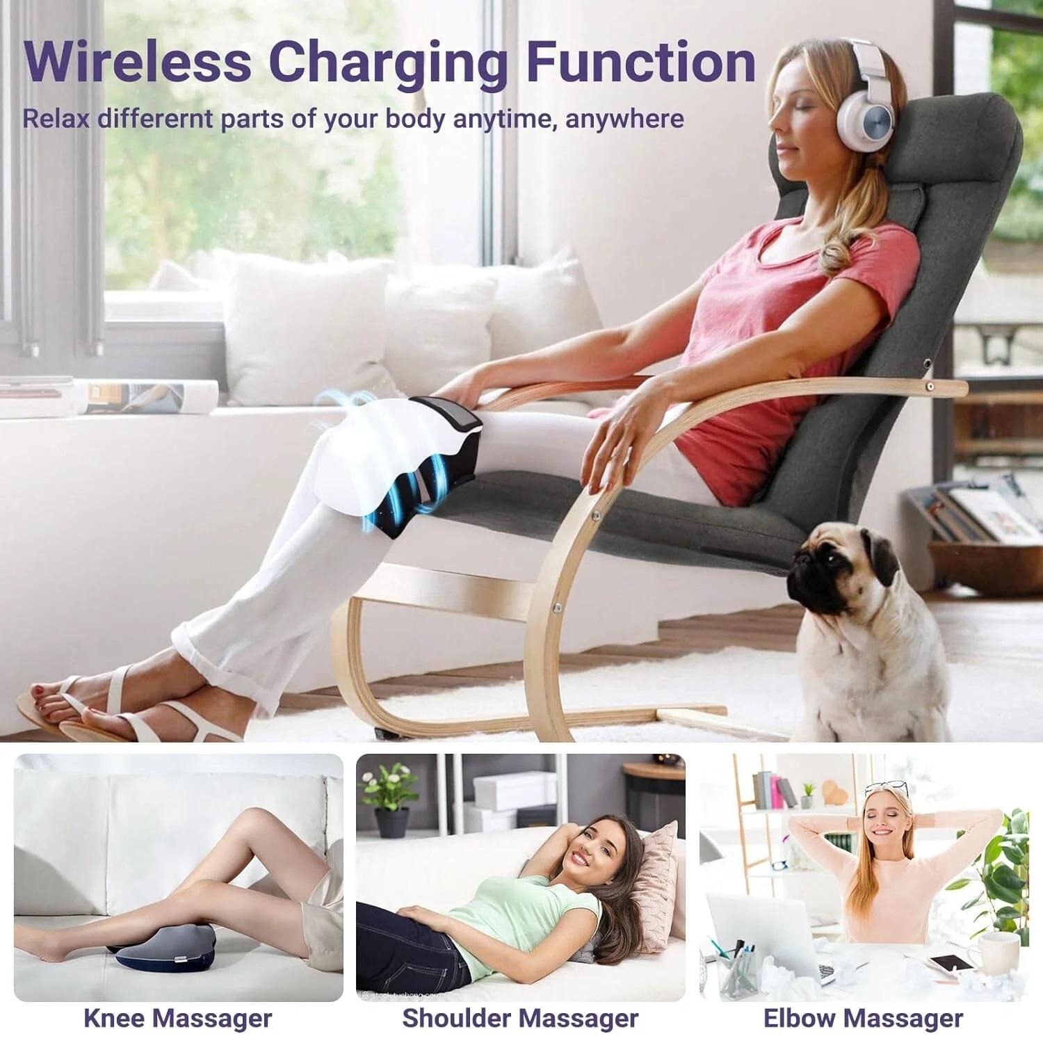 Электрический инфракрасный нагрев Массажер для коленей Вибрация воздушным давлением Физиотерапевтический прибор Массаж коленей Реабилитация Облегчение боли белый
Электрический инфракрасный нагрев Массажер для коленей Вибрация воздушным давлением Физиотерапевтический прибор Массаж коленей Реабилитация Облегчение боли белый